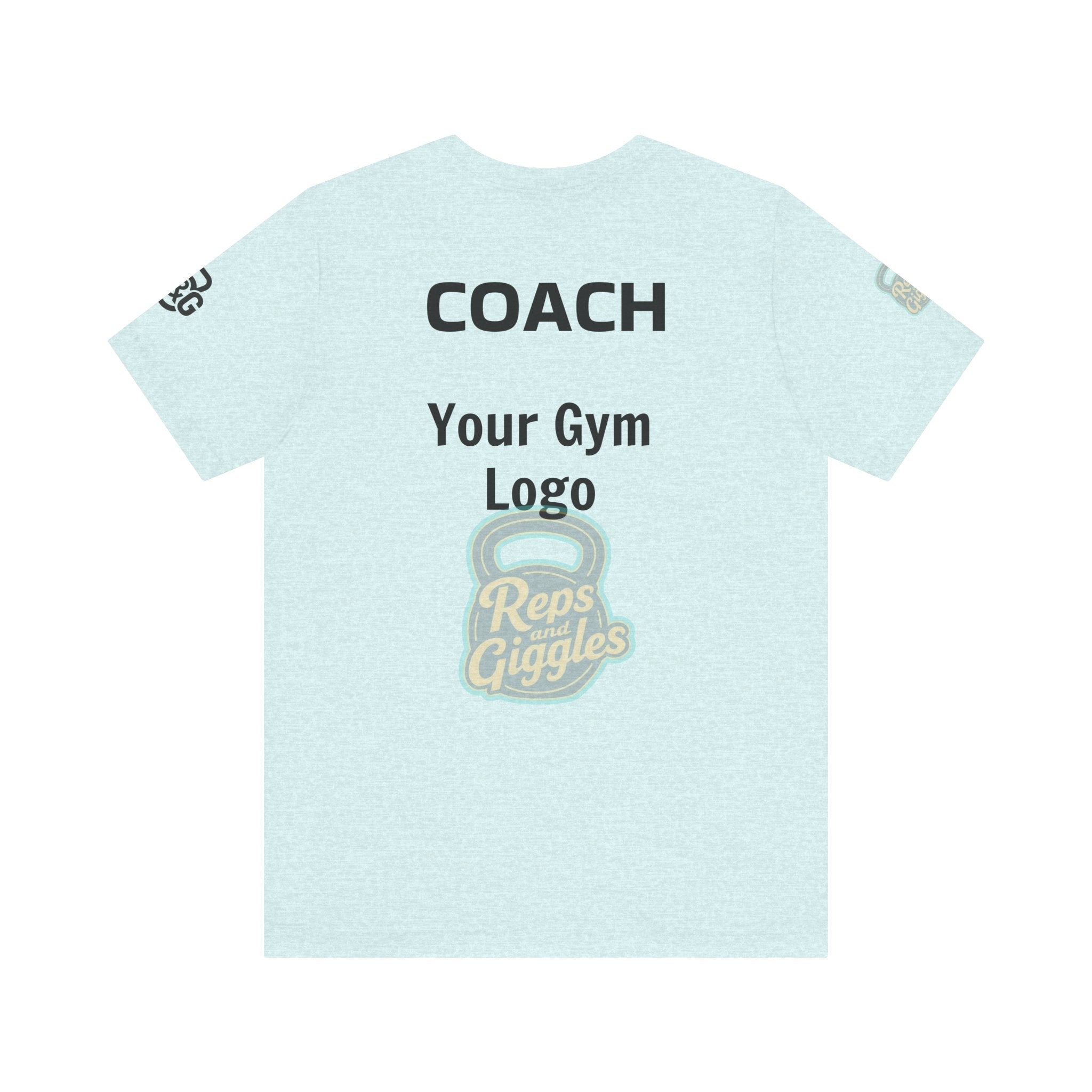 Apparently. With Your Gym Logo |CrossFit Coach Tee