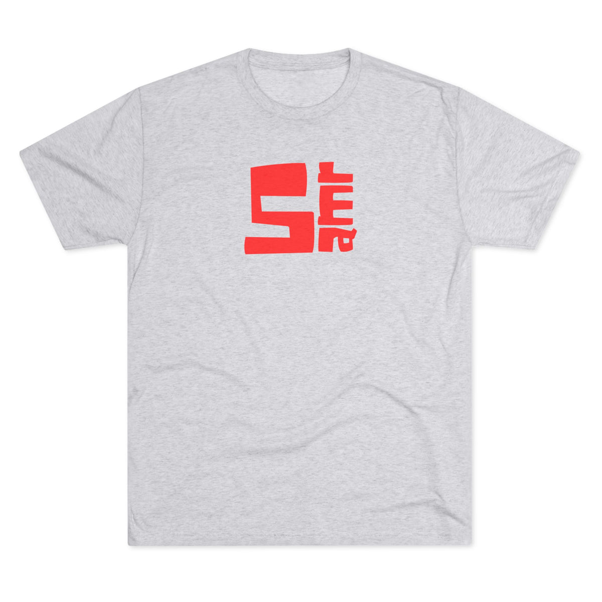 5 amr--Retro Red Tri-blend Tee