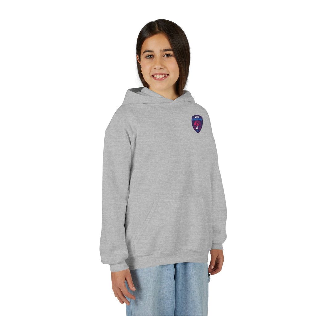 VISTA Porcupines YOUTH Heavy Blend Hooded Sweatshirt with Shield Design