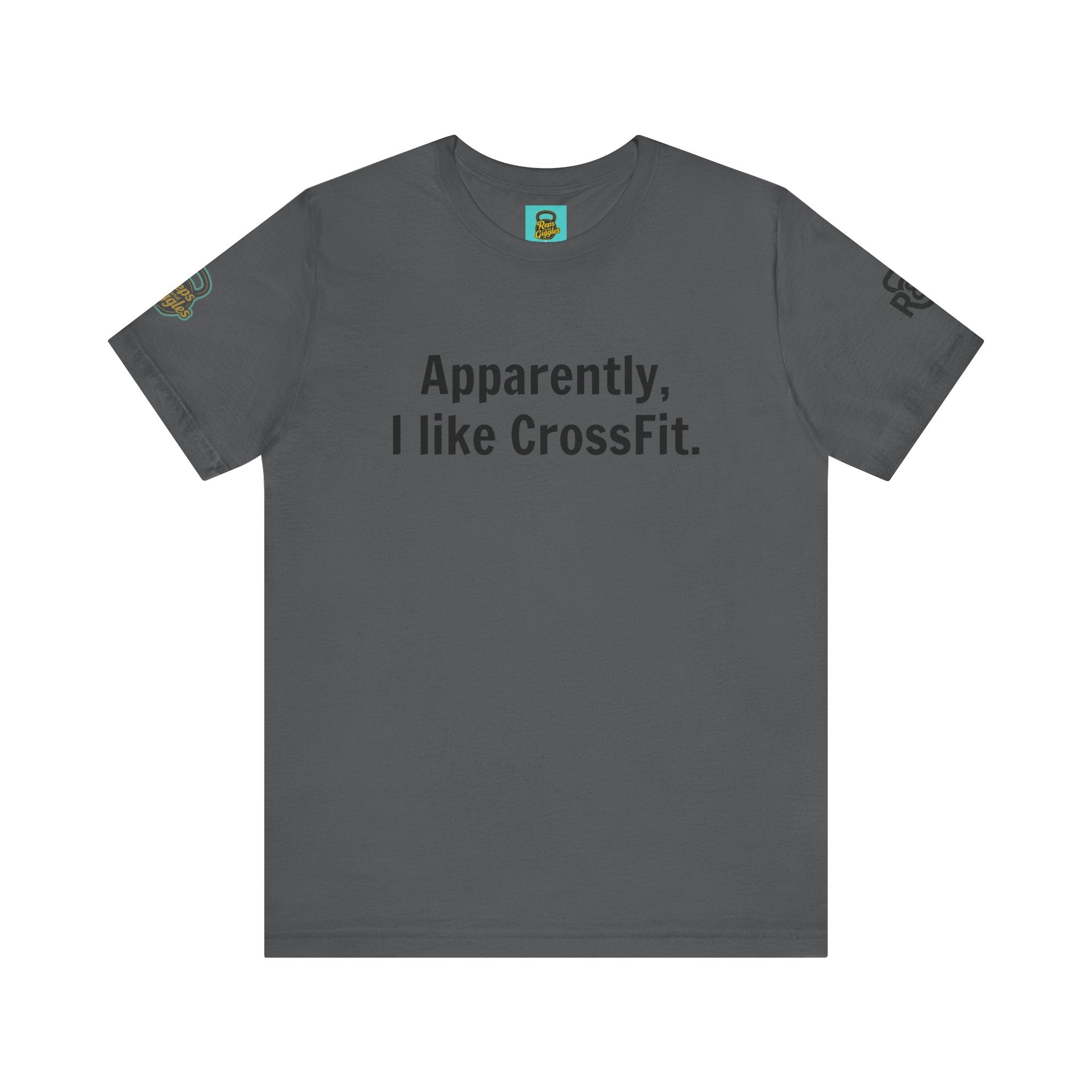 Apparently. With Your Gym Logo |CrossFit Coach Tee