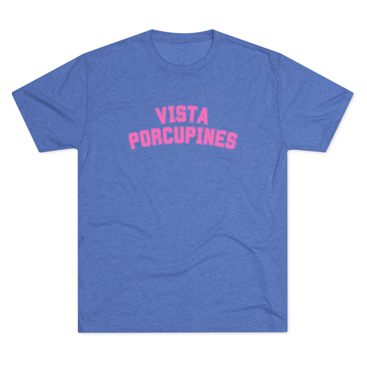 VISTA Porcupines Personalized Soccer Tee — Personalized Back-Name And Number