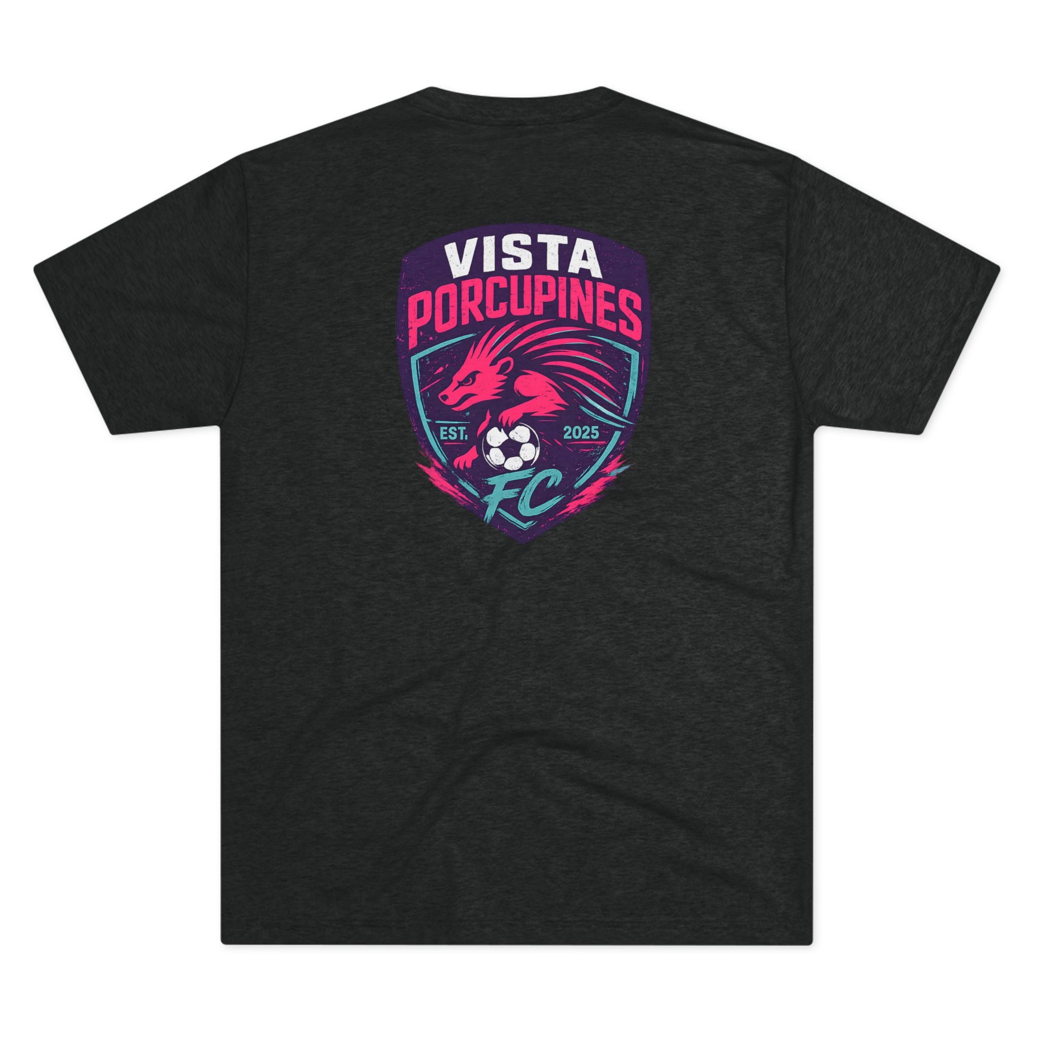 New Vista Porcupines FC Tri-blend Tee