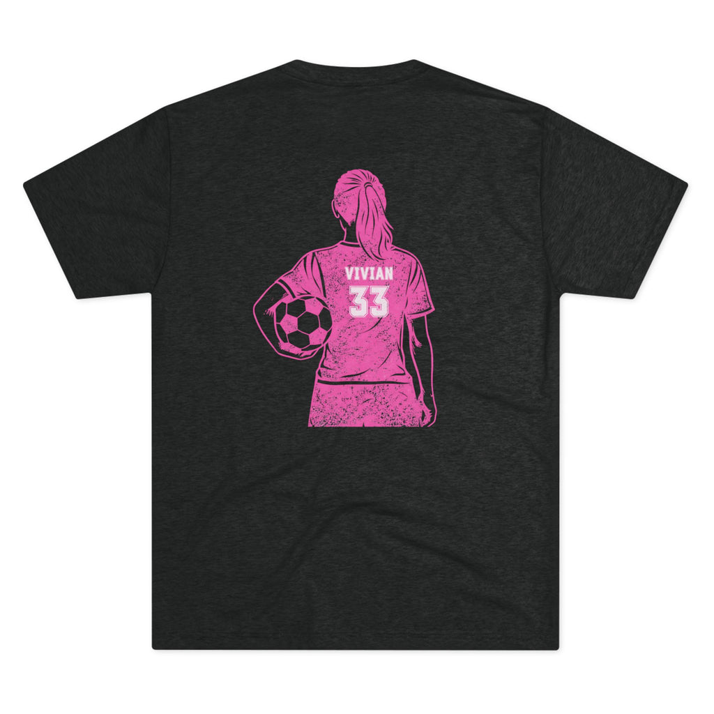 VISTA Fury Personalized Soccer Tee — Personalized Back-Name And Number