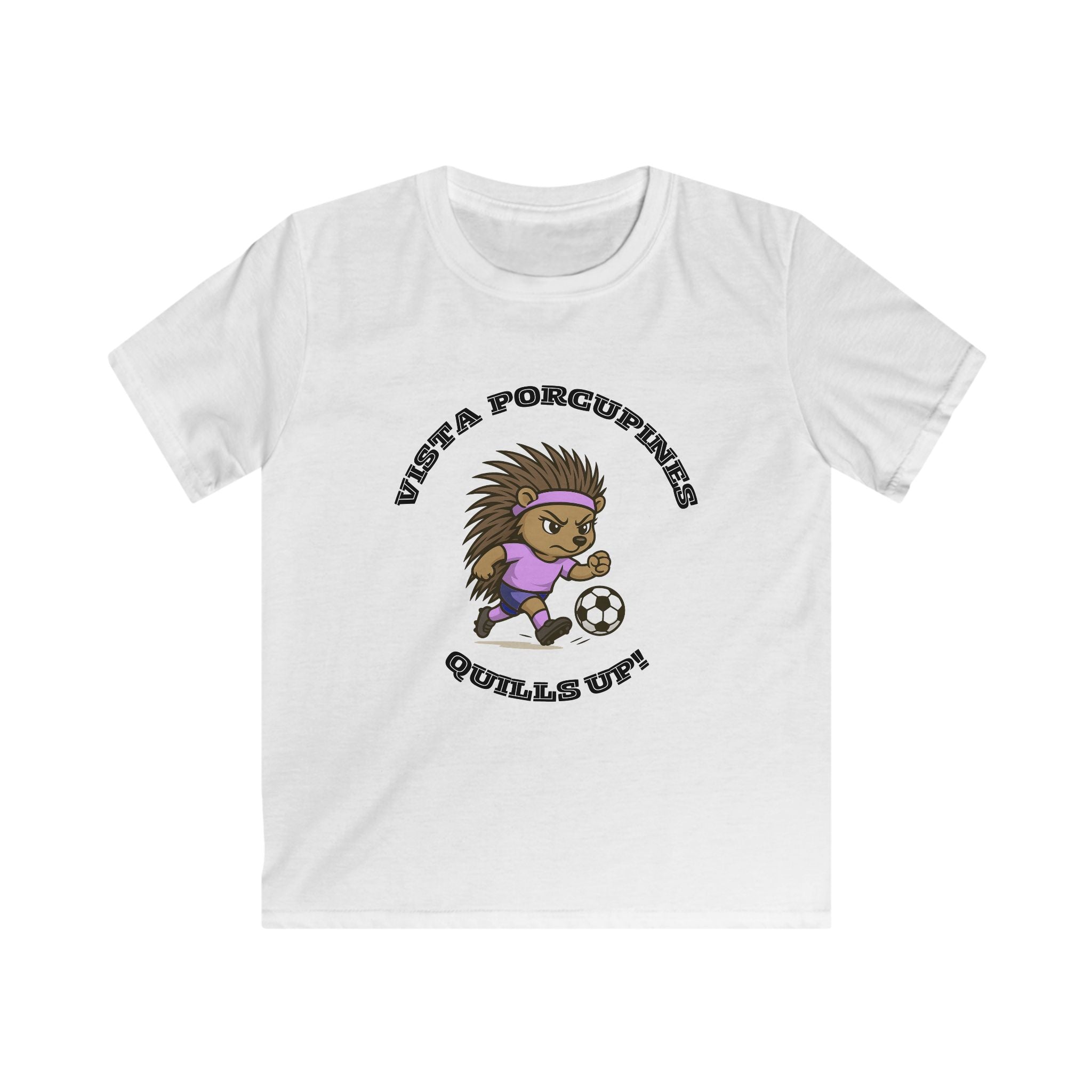 VISTA Porcupines Quills Up YOUTH Softstyle Tee