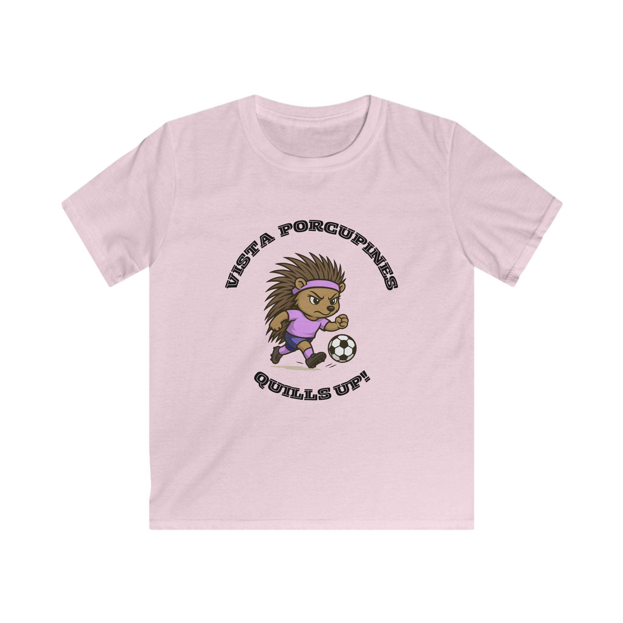 VISTA Porcupines Quills Up YOUTH Softstyle Tee