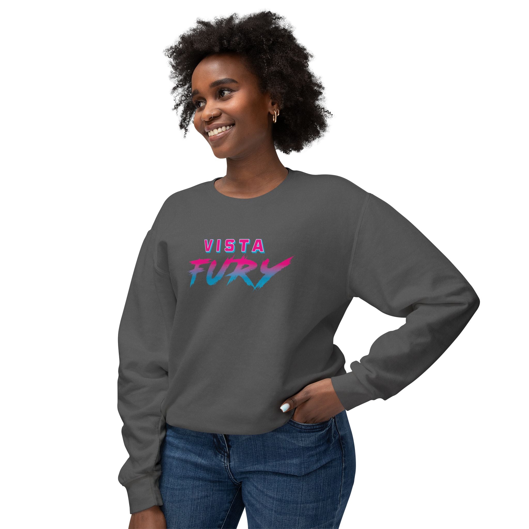 Vista Fury Crewneck Sweatshirt - CHALKY MINT is Fury Turq