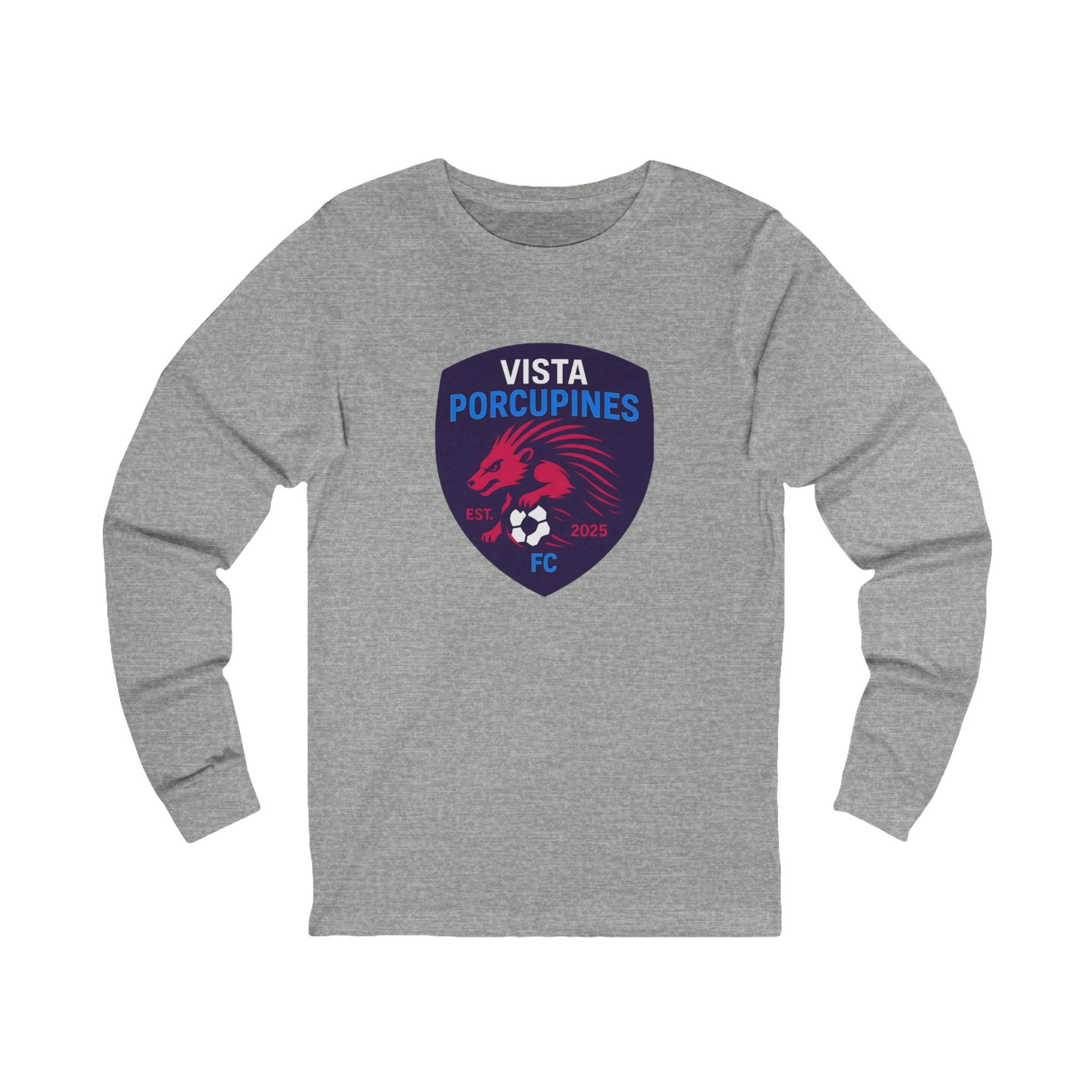 VISTA Porcupines ADULT FC Long Sleeve Tee