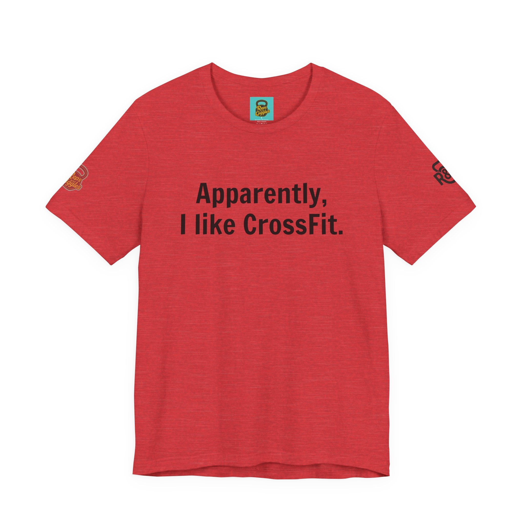 Apparently. With Your Gym Logo |CrossFit Coach Tee