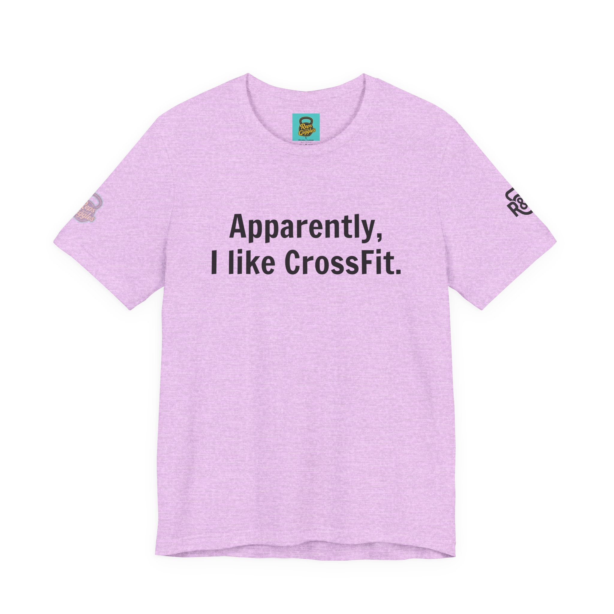 Apparently. With Your Gym Logo |CrossFit Coach Tee