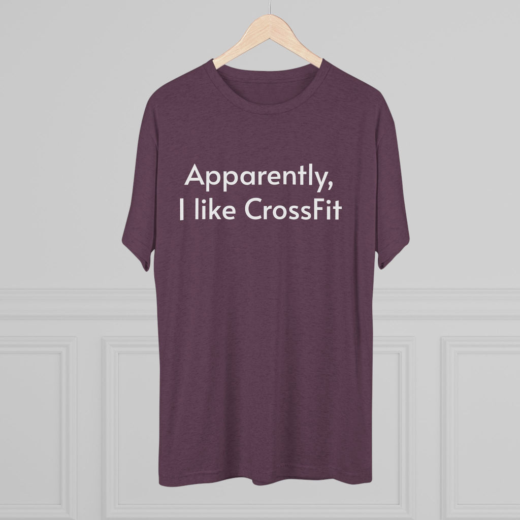 Apparently | CrossFit Coach Unisex Tri-Blend Tee