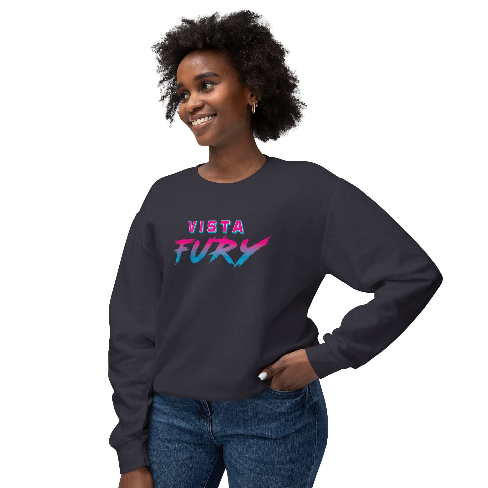 Vista Fury Crewneck Sweatshirt - CHALKY MINT is Fury Turq