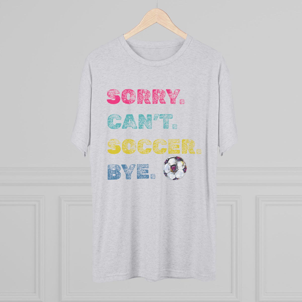 VISTA Porcupines 'Sorry. Can't' Tri-blend Tee
