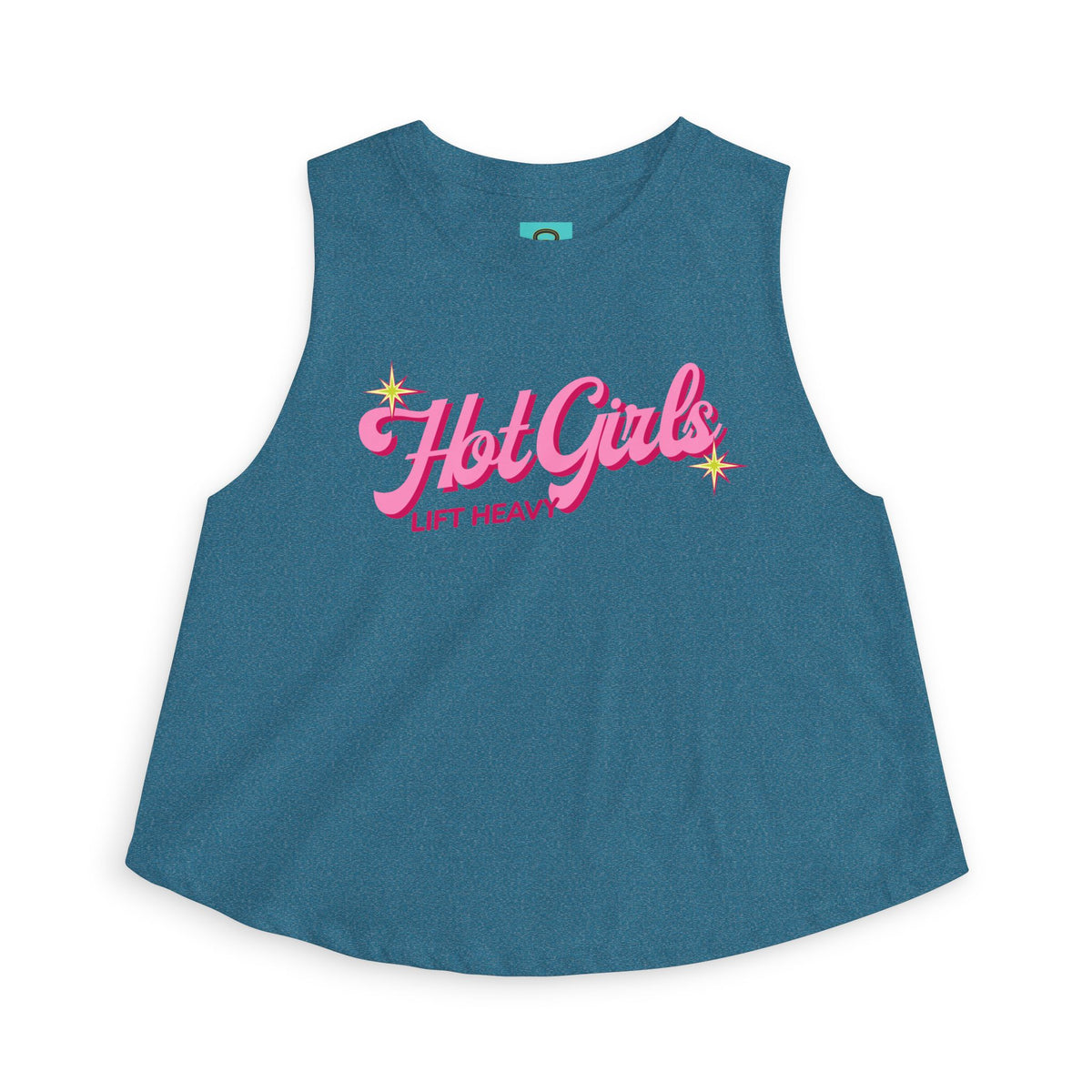 Hot Girls Lift Heavy Crop Top