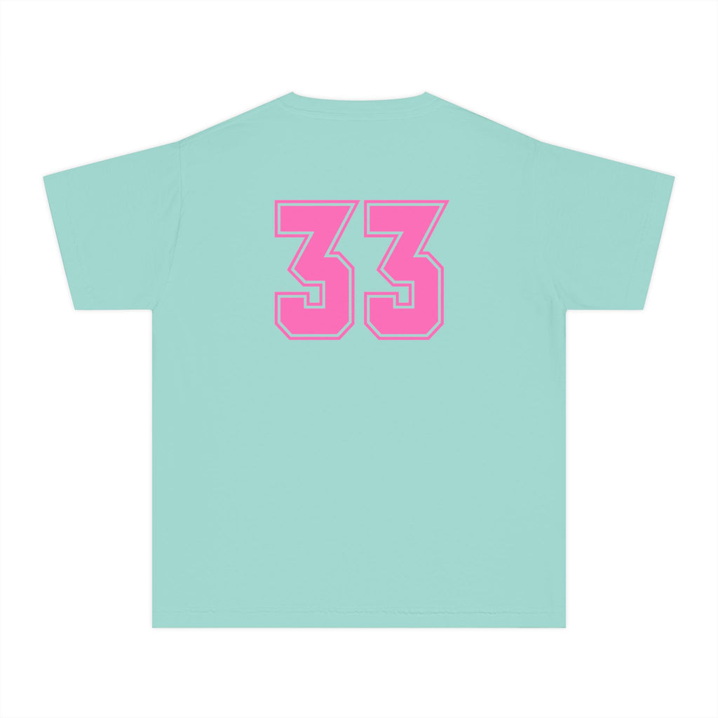 Youth VISTA FURY Soccer Tee -Customize with your girls number!