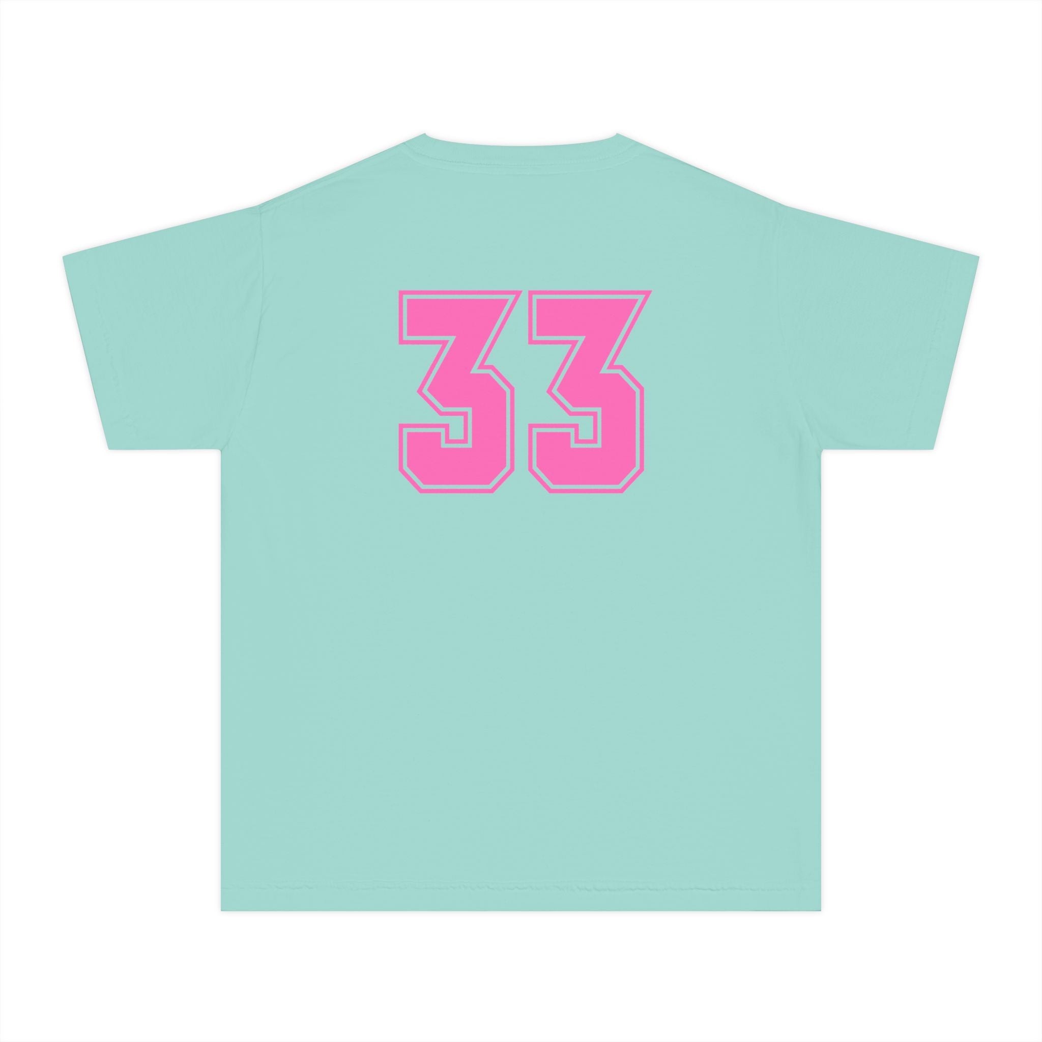Youth VISTA FURY Soccer Tee -Customize with your girls number!