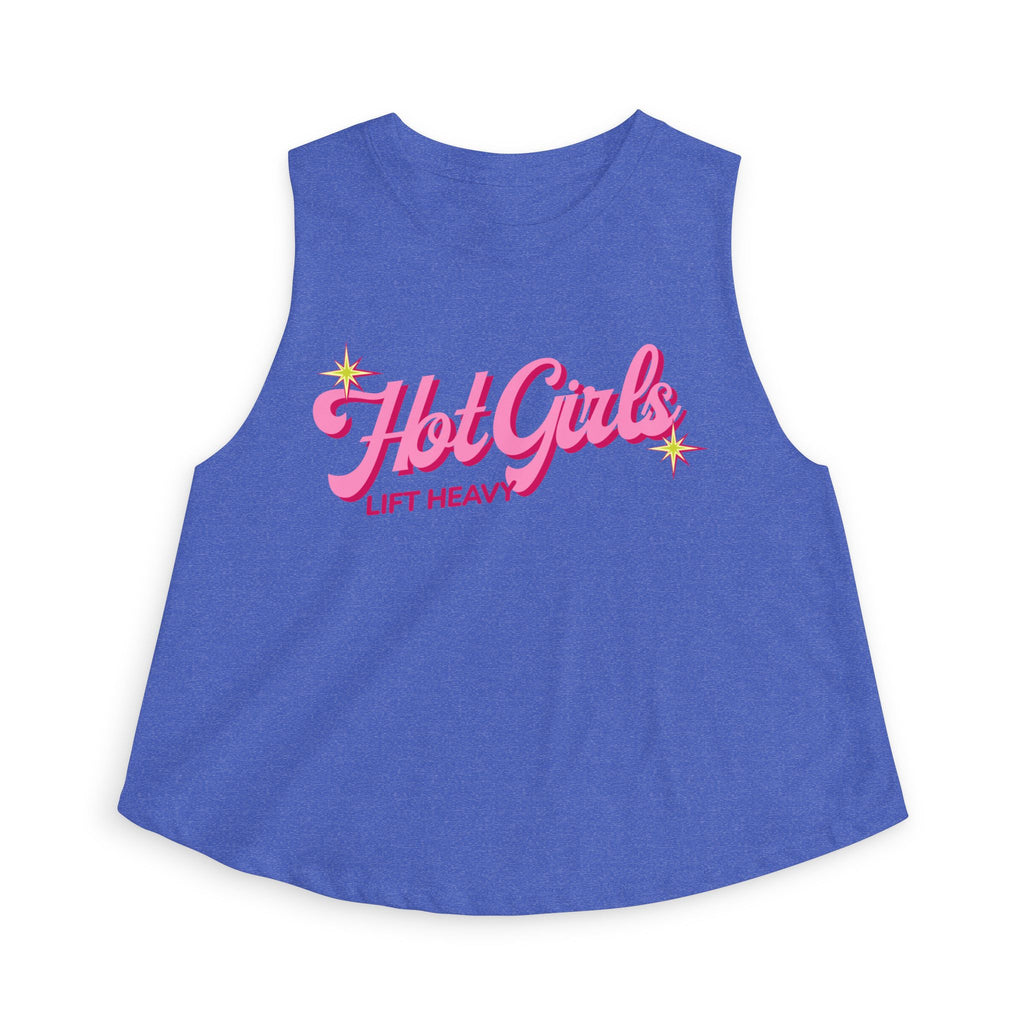 Hot Girls Lift Heavy Crop Top