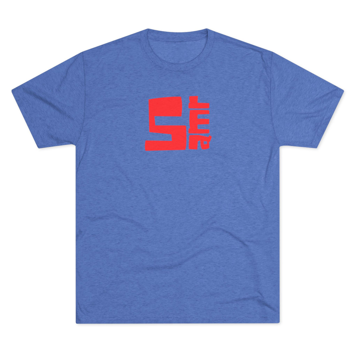 5 amr--Retro Red Tri-blend Tee