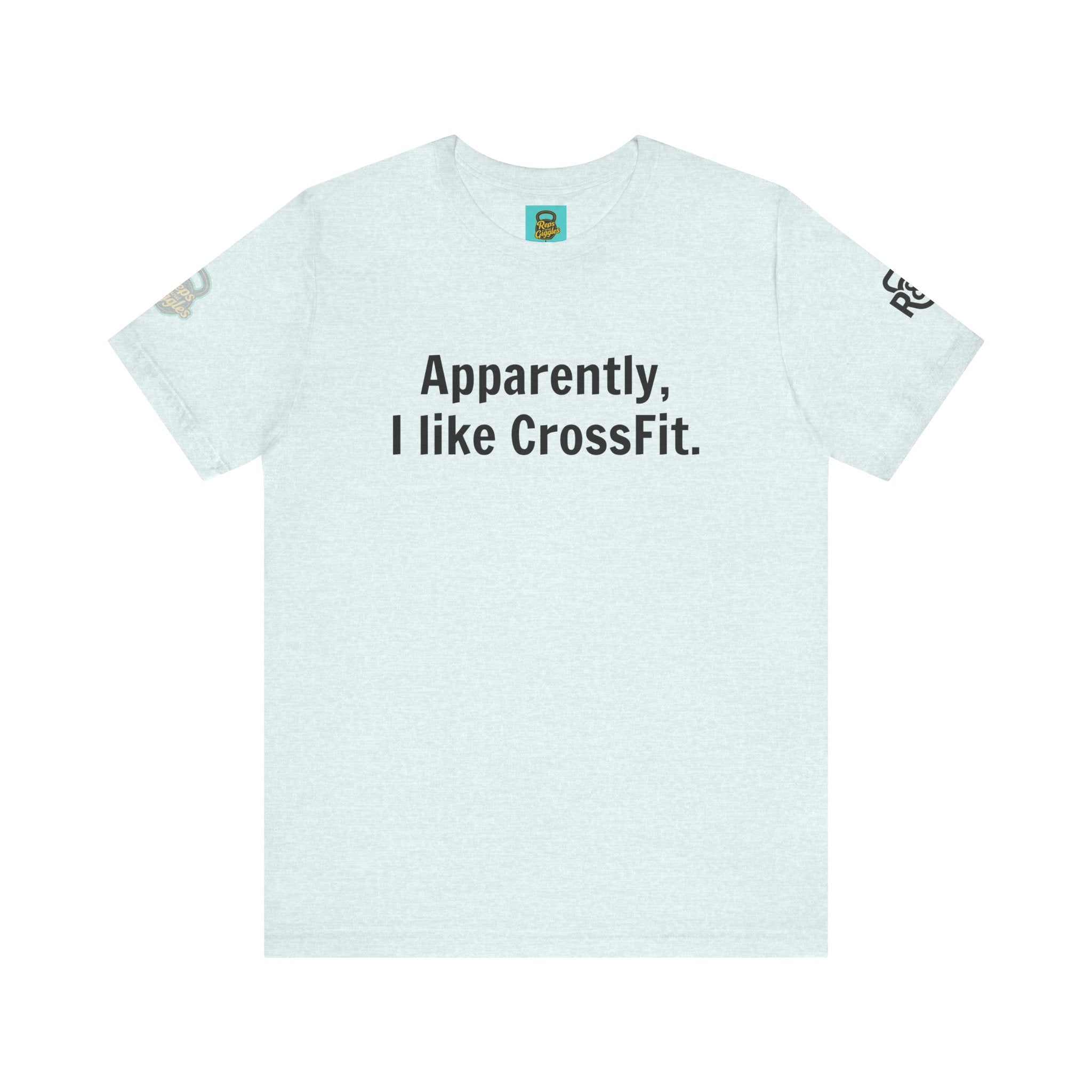 Apparently. With Your Gym Logo |CrossFit Coach Tee