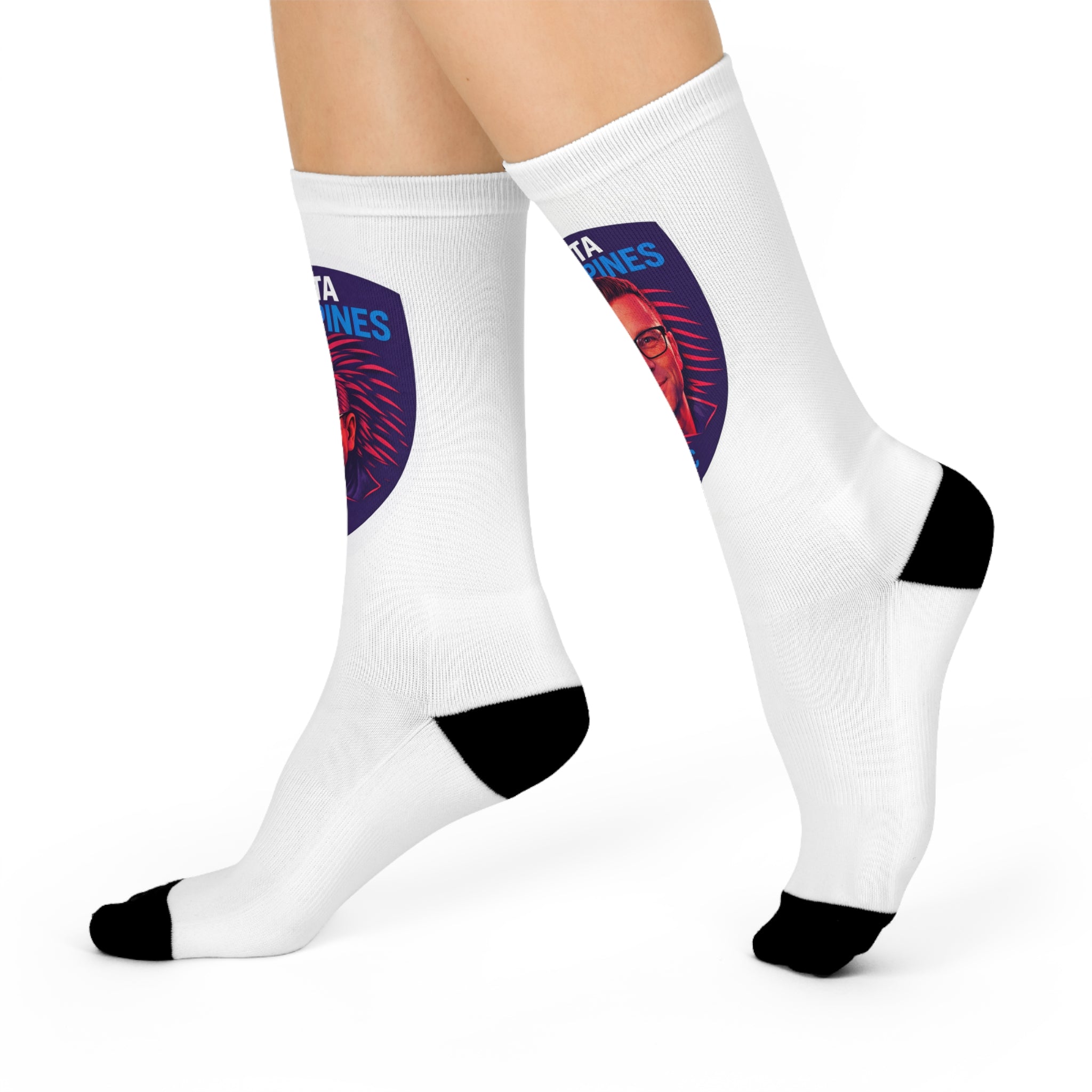 Vista Porcupines Coach Kevin Cushion Crew Socks