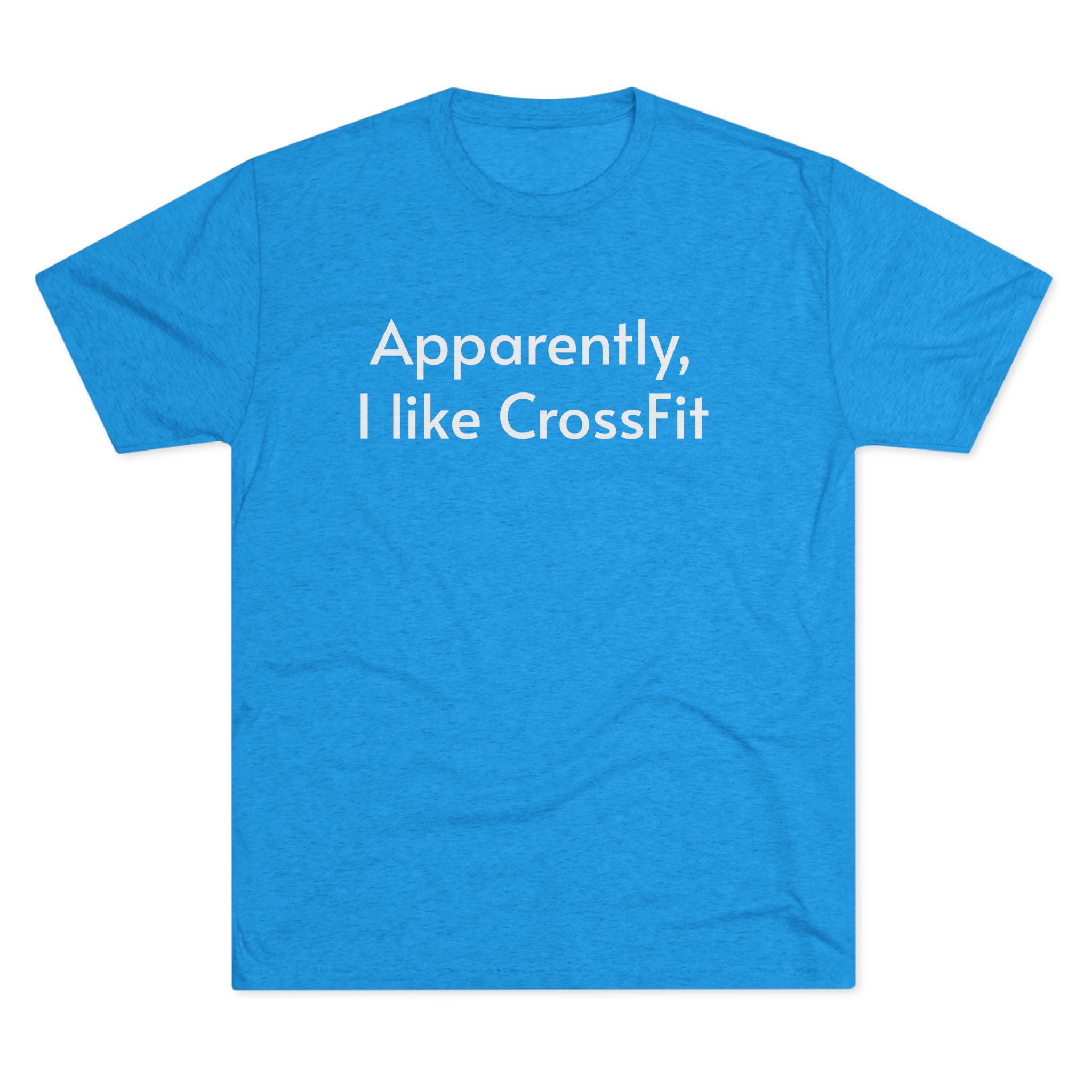 Apparently | CrossFit Coach Unisex Tri-Blend Tee
