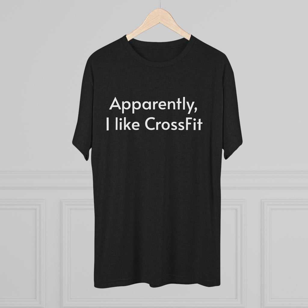 Apparently | CrossFit Coach Unisex Tri-Blend Tee