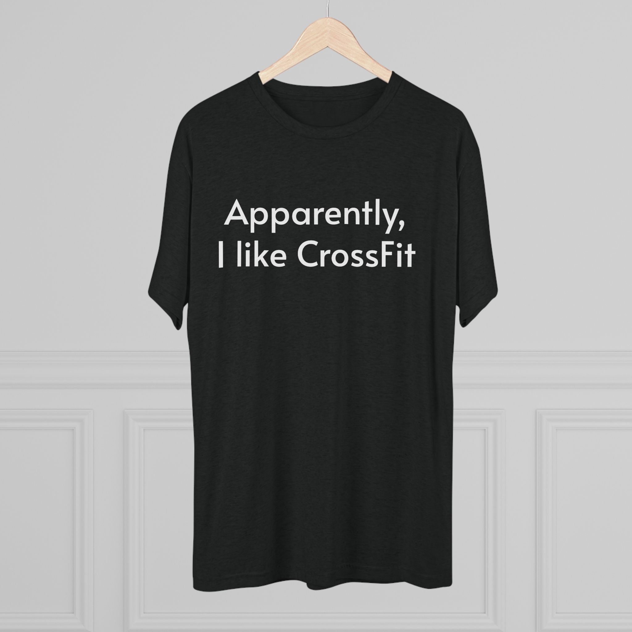 Apparently | CrossFit Coach Unisex Tri-Blend Tee