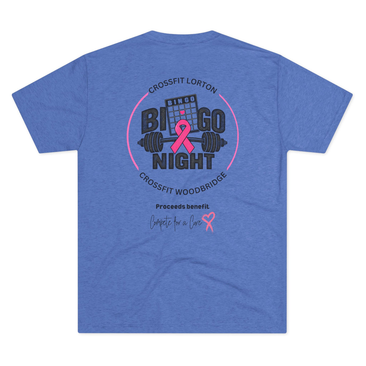 Bingo Night Charity Tee for CrossFit Lorton & Woodbridge