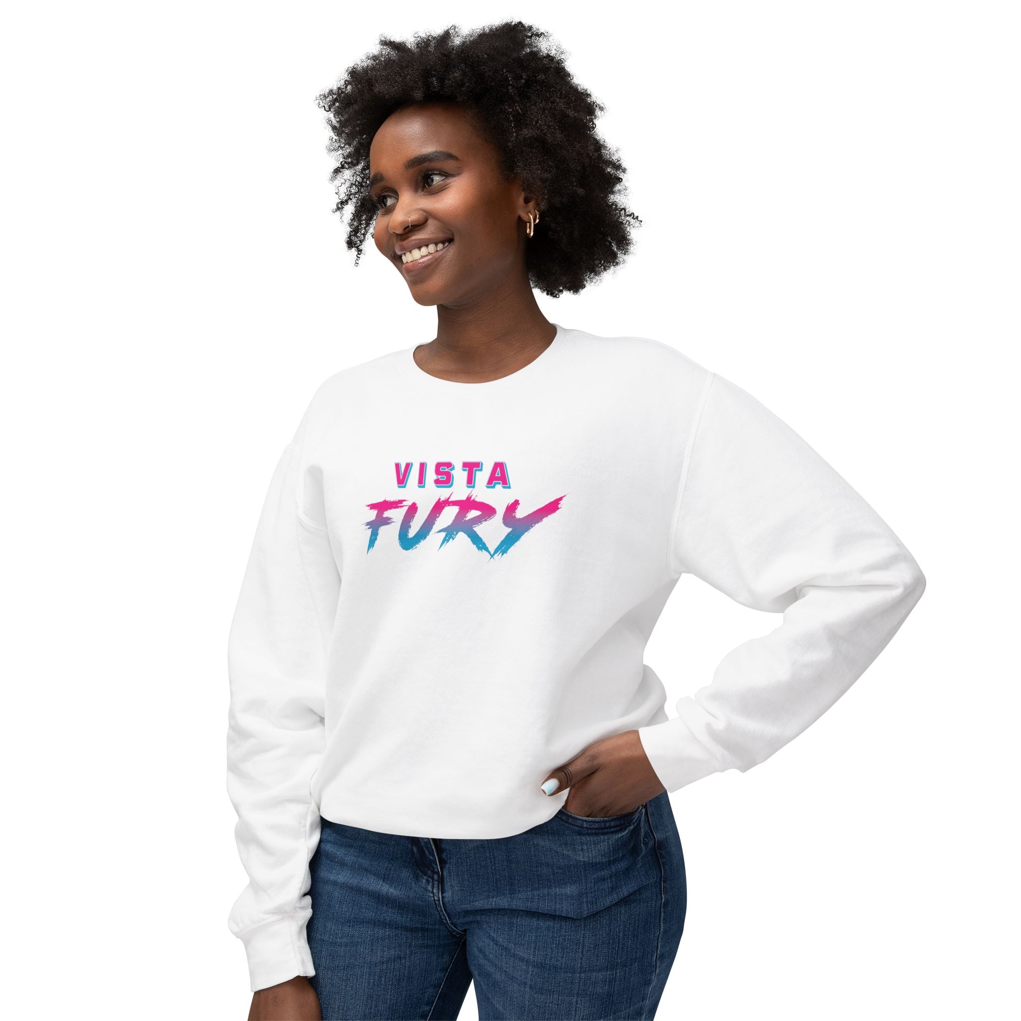 Vista Fury Crewneck Sweatshirt - CHALKY MINT is Fury Turq