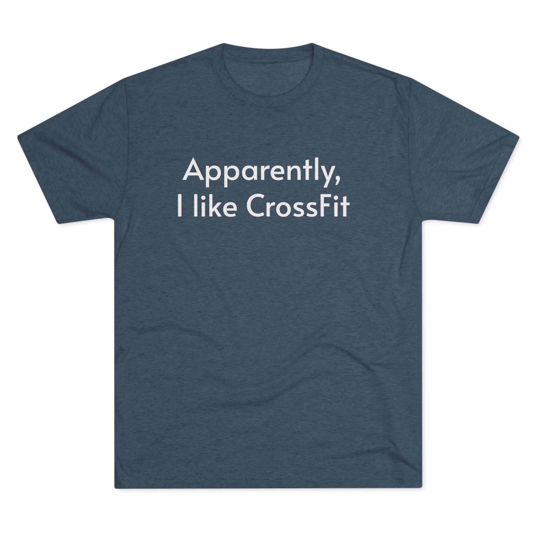 Apparently | CrossFit Coach Unisex Tri-Blend Tee