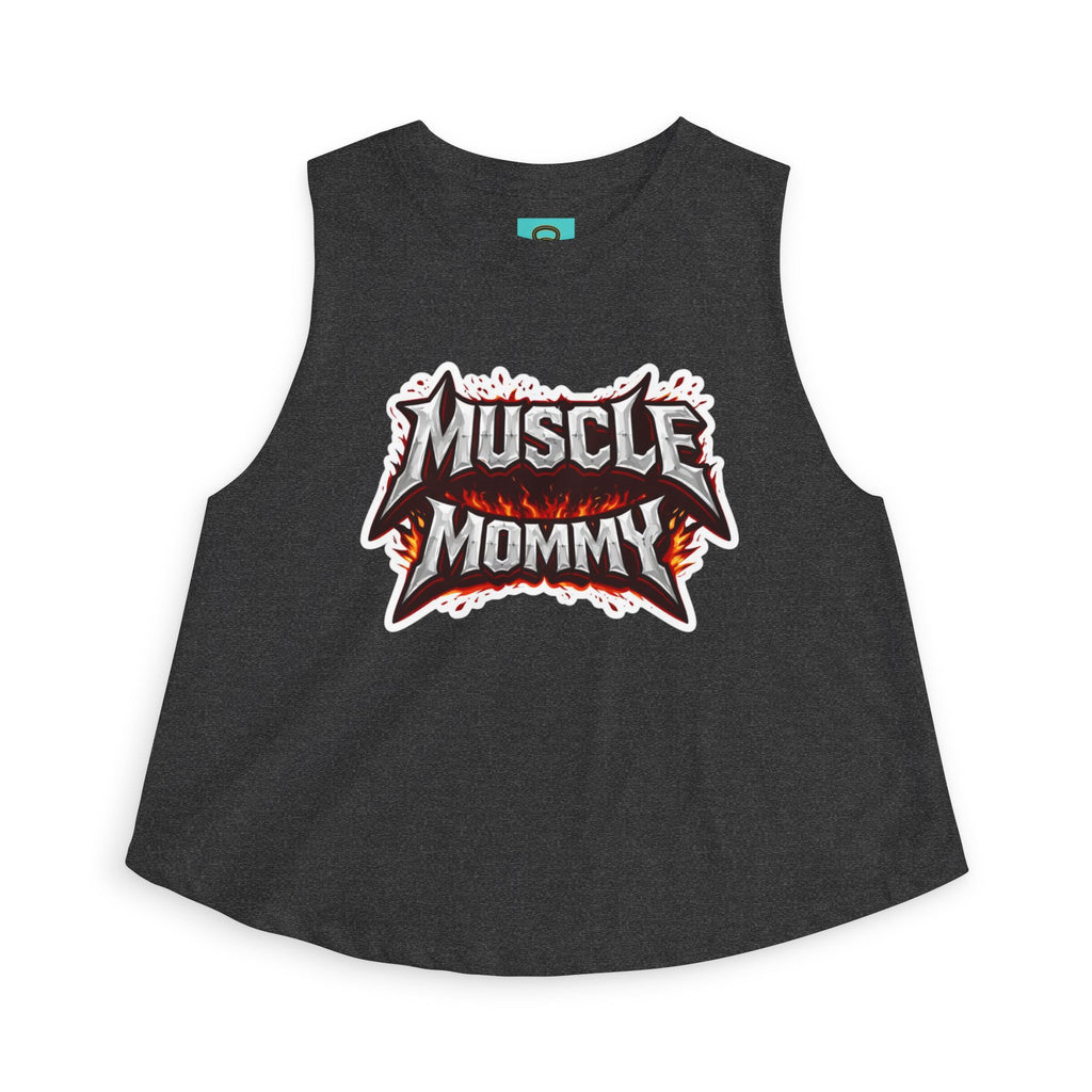 Muscle Mommy Crop Tank Top