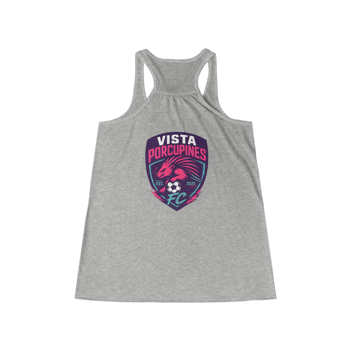 Vista Porcupines Soccer Women's Racerback