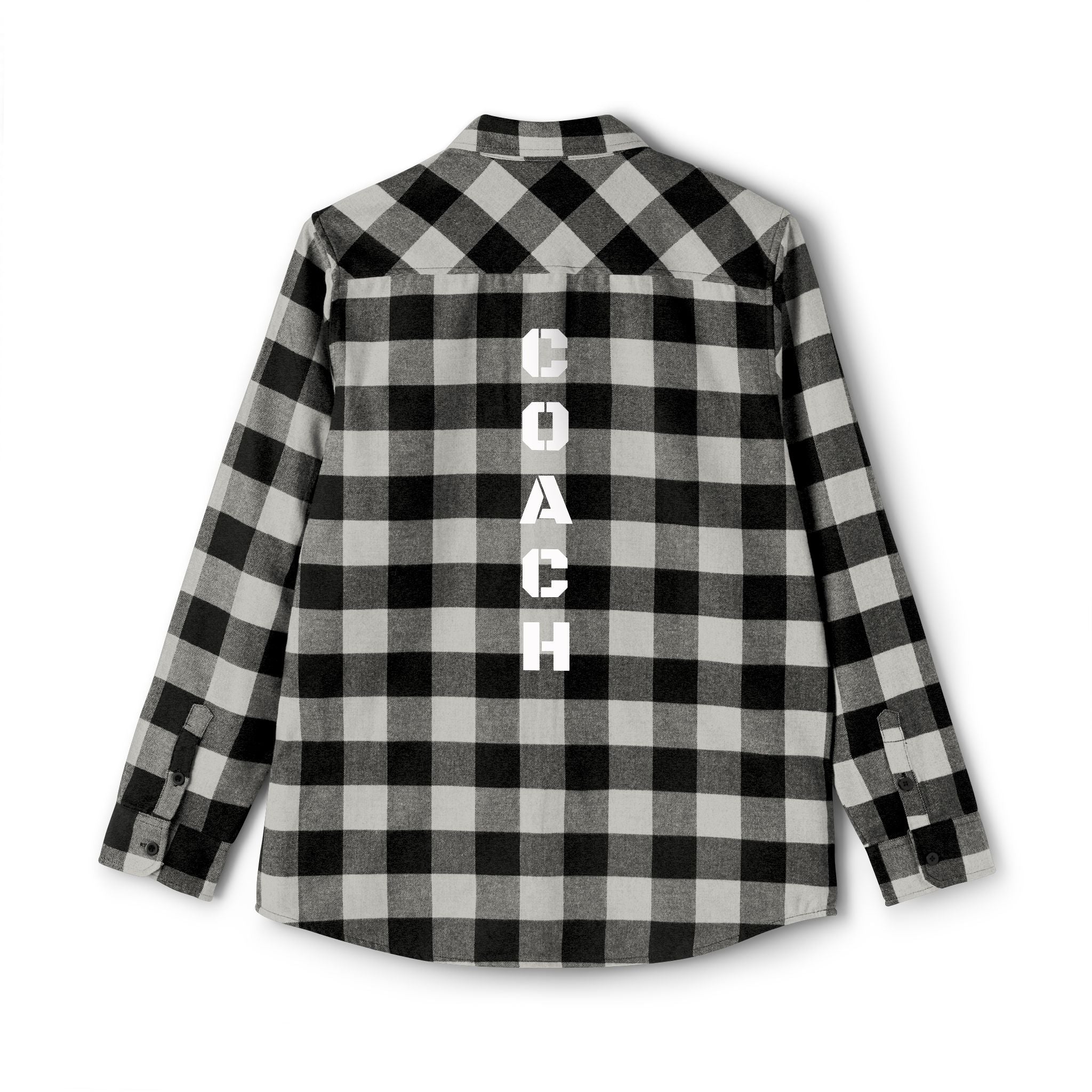 Unisex Flannel Shirt, Cozy Casual Style, Perfect for Outdoor Adventures, Great Gift for Coaches and All Seasons, Unique Fashion Statement