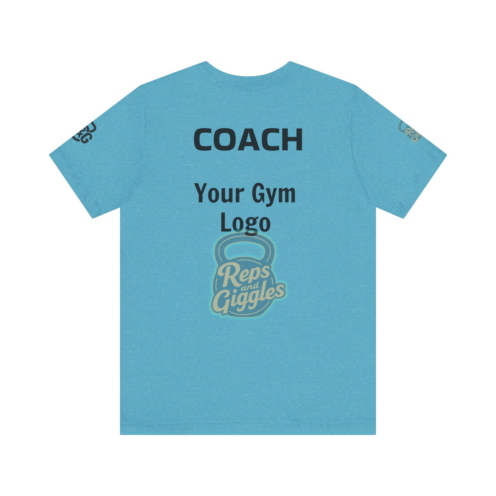 Apparently. With Your Gym Logo |CrossFit Coach Tee
