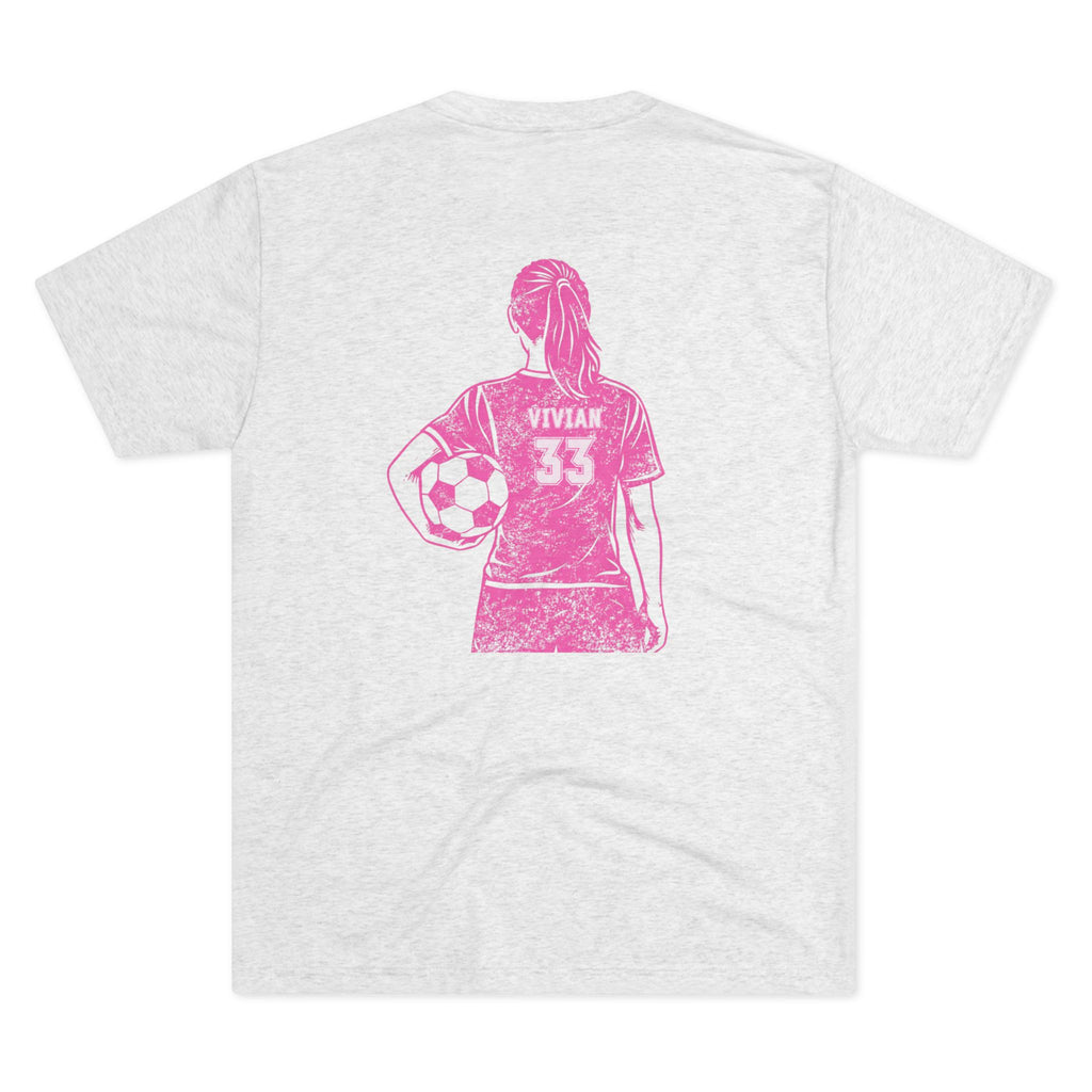 VISTA Fury Personalized Soccer Tee — Personalized Back-Name And Number
