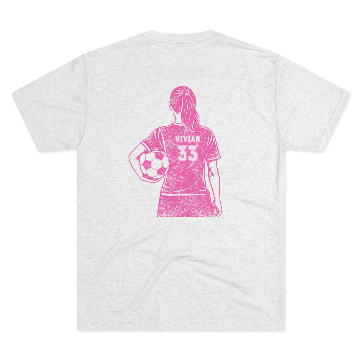 VISTA Fury Personalized Soccer Tee — Personalized Back-Name And Number