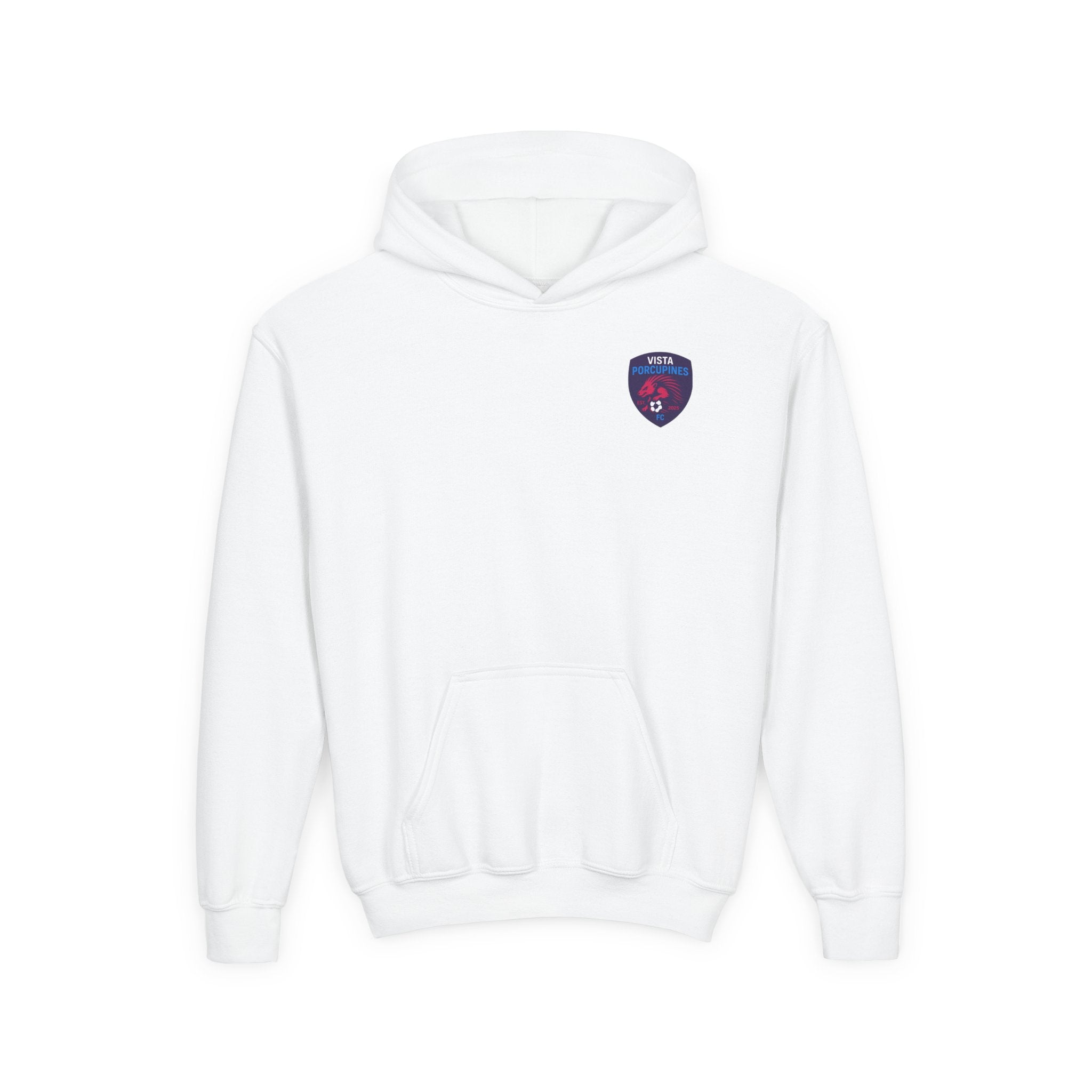 VISTA Porcupines YOUTH Heavy Blend Hooded Sweatshirt with Shield Design