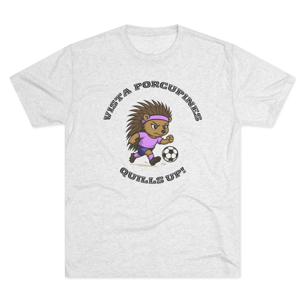 VISTA Porcupines 'Quills Up' ADULT Unisex Crew Tee,