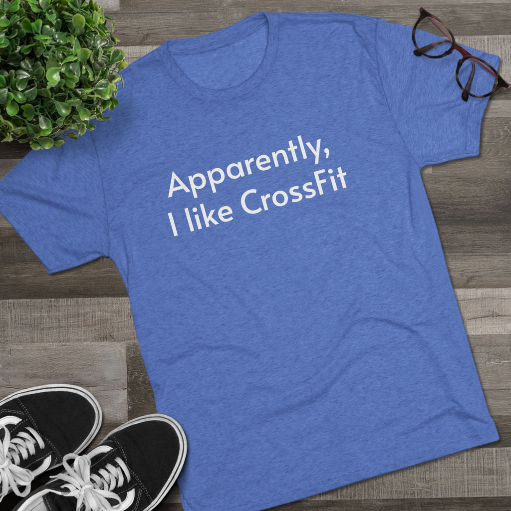 Apparently | CrossFit Coach Unisex Tri-Blend Tee