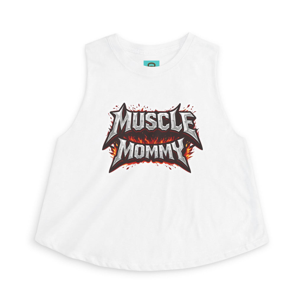 Muscle Mommy Crop Tank Top