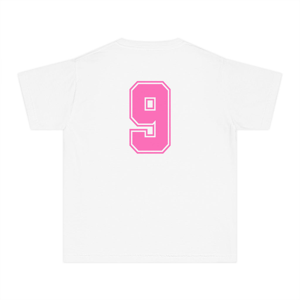 Youth VISTA FURY Soccer Tee -Customize with your girls number!