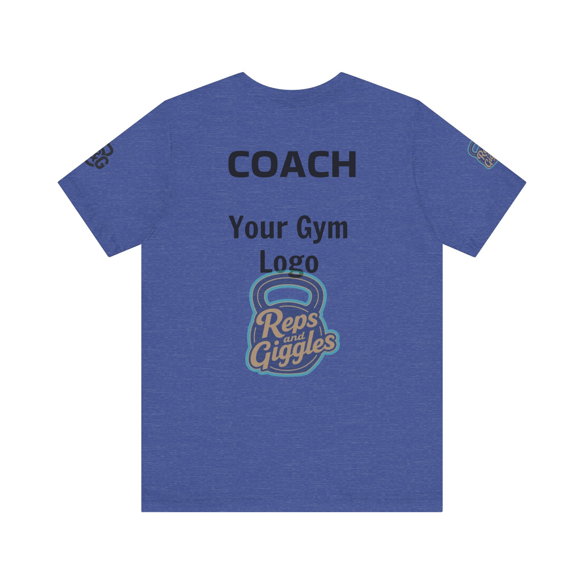 Apparently. With Your Gym Logo |CrossFit Coach Tee