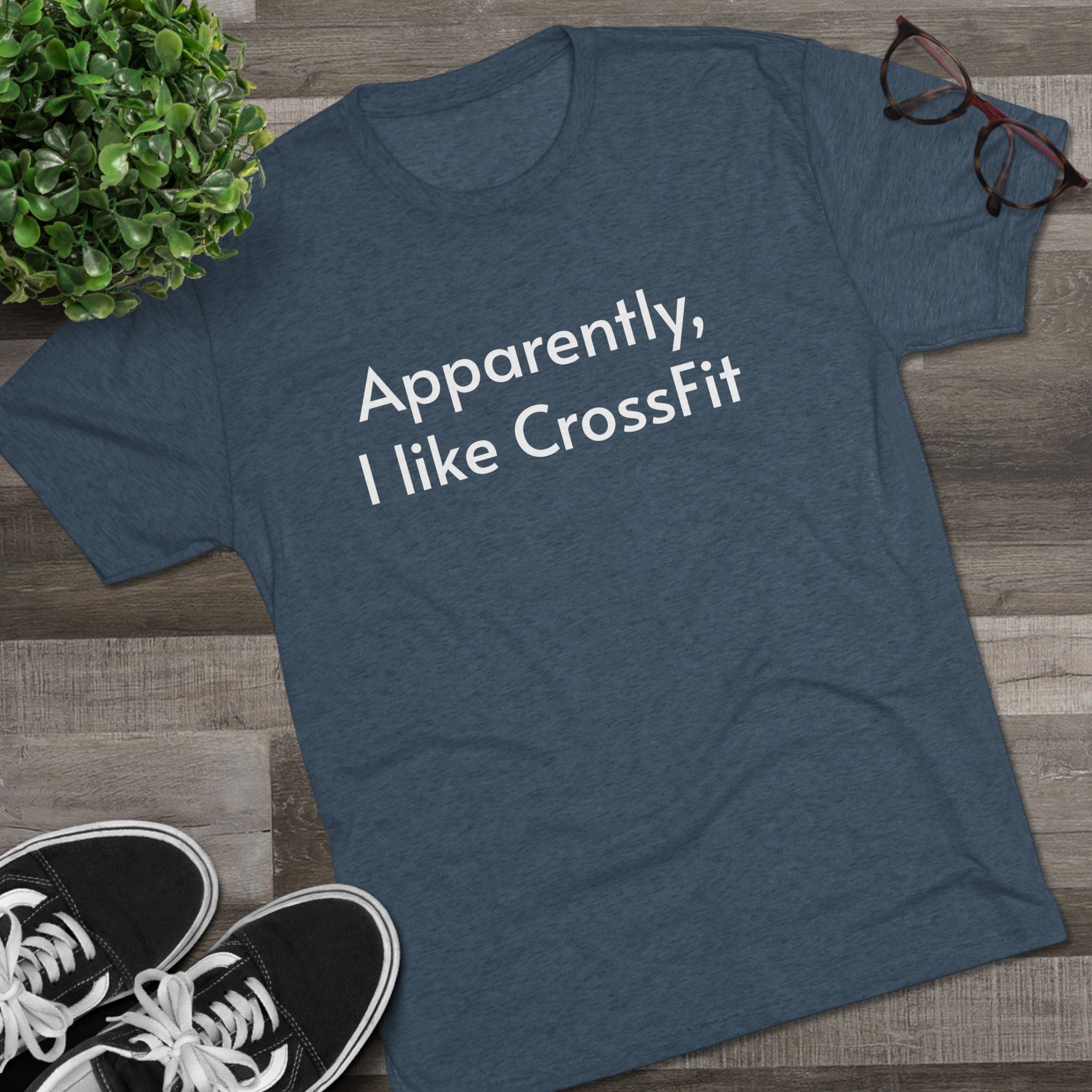Apparently | CrossFit Coach Unisex Tri-Blend Tee