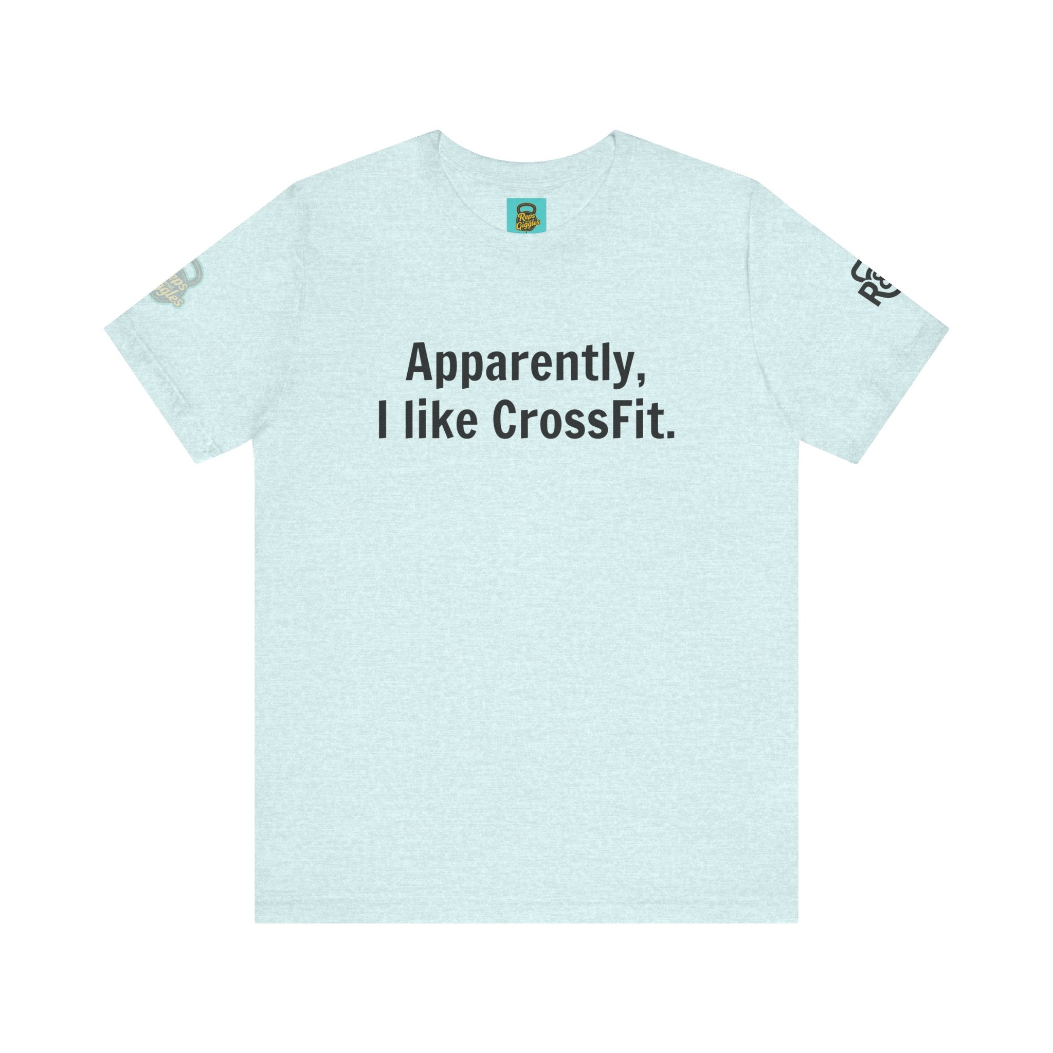Apparently. With Your Gym Logo |CrossFit Coach Tee