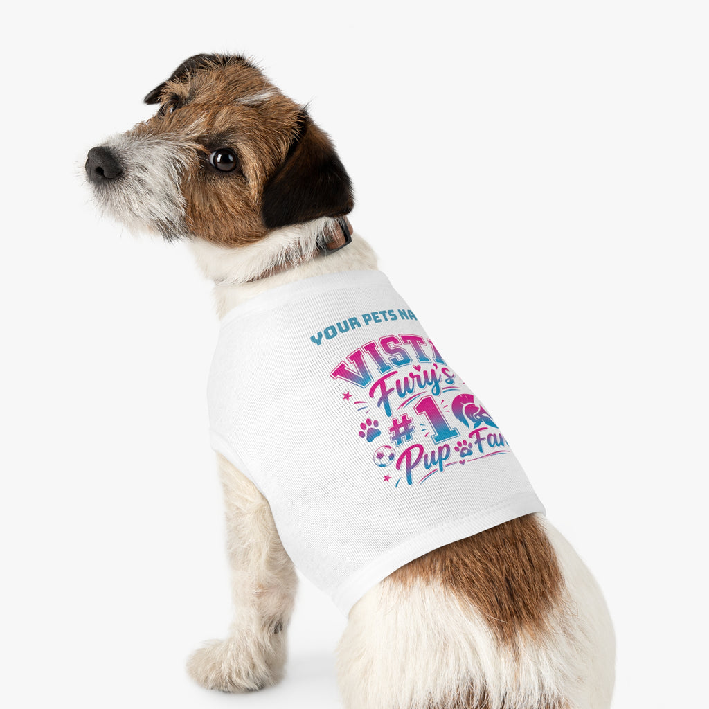 Vista Fury's #1 Pup Fan Pet Tank Top