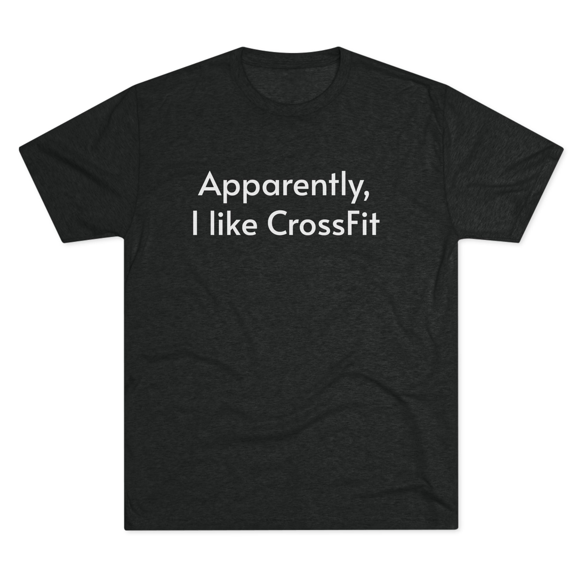 Apparently | CrossFit Coach Unisex Tri-Blend Tee