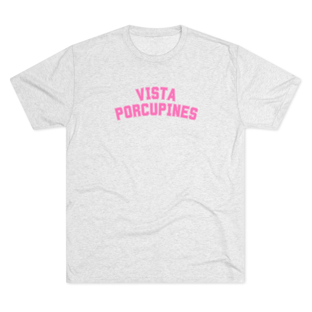 VISTA Porcupines Personalized Soccer Tee — Personalized Back-Name And Number
