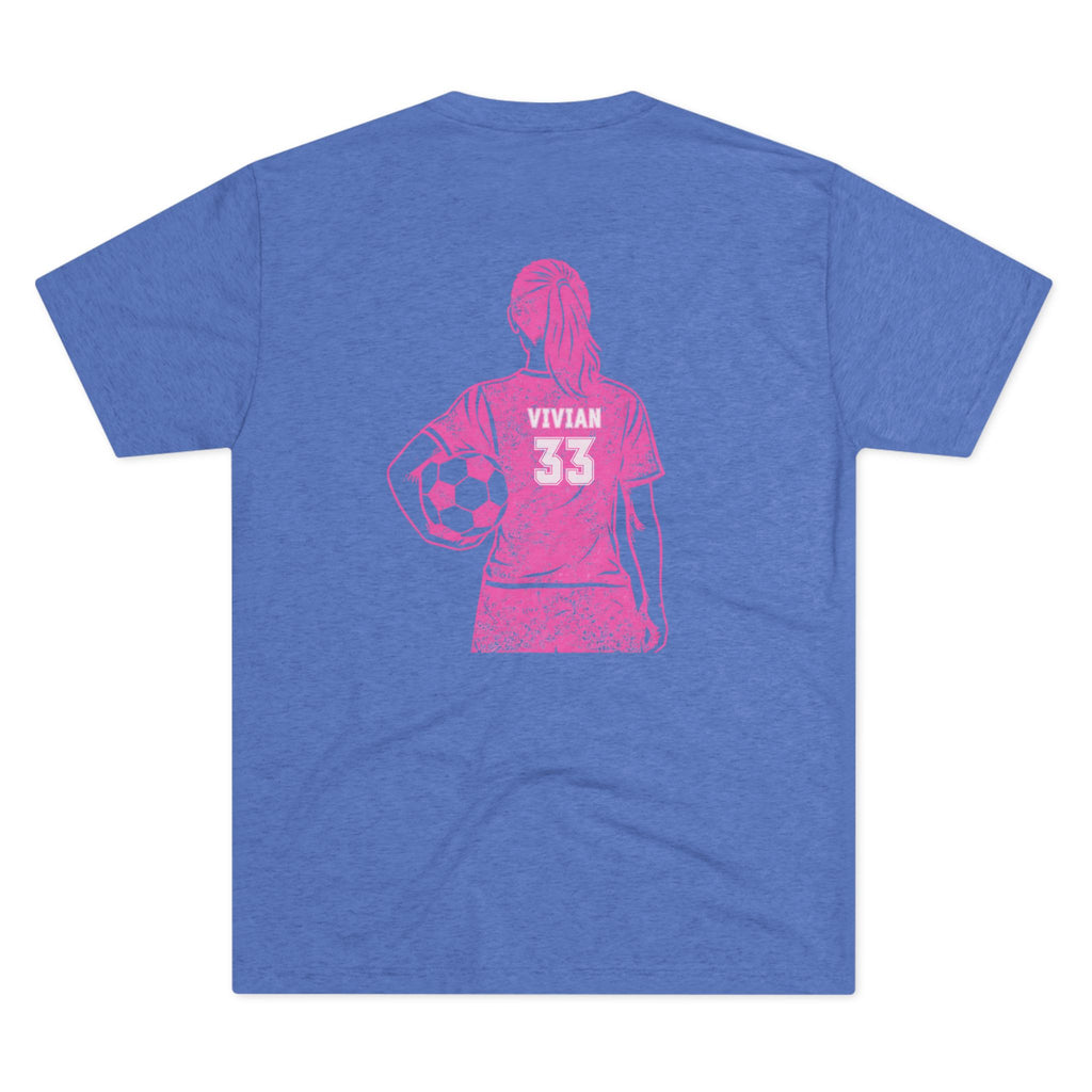 VISTA Fury Personalized Soccer Tee — Personalized Back-Name And Number