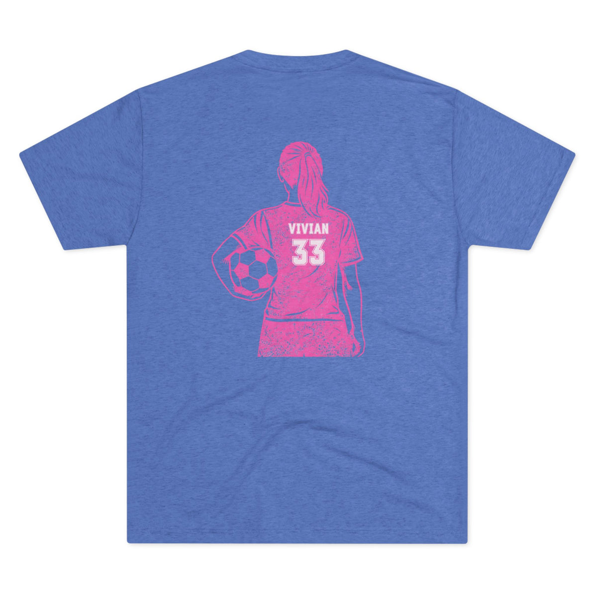 VISTA Fury Personalized Soccer Tee — Personalized Back-Name And Number