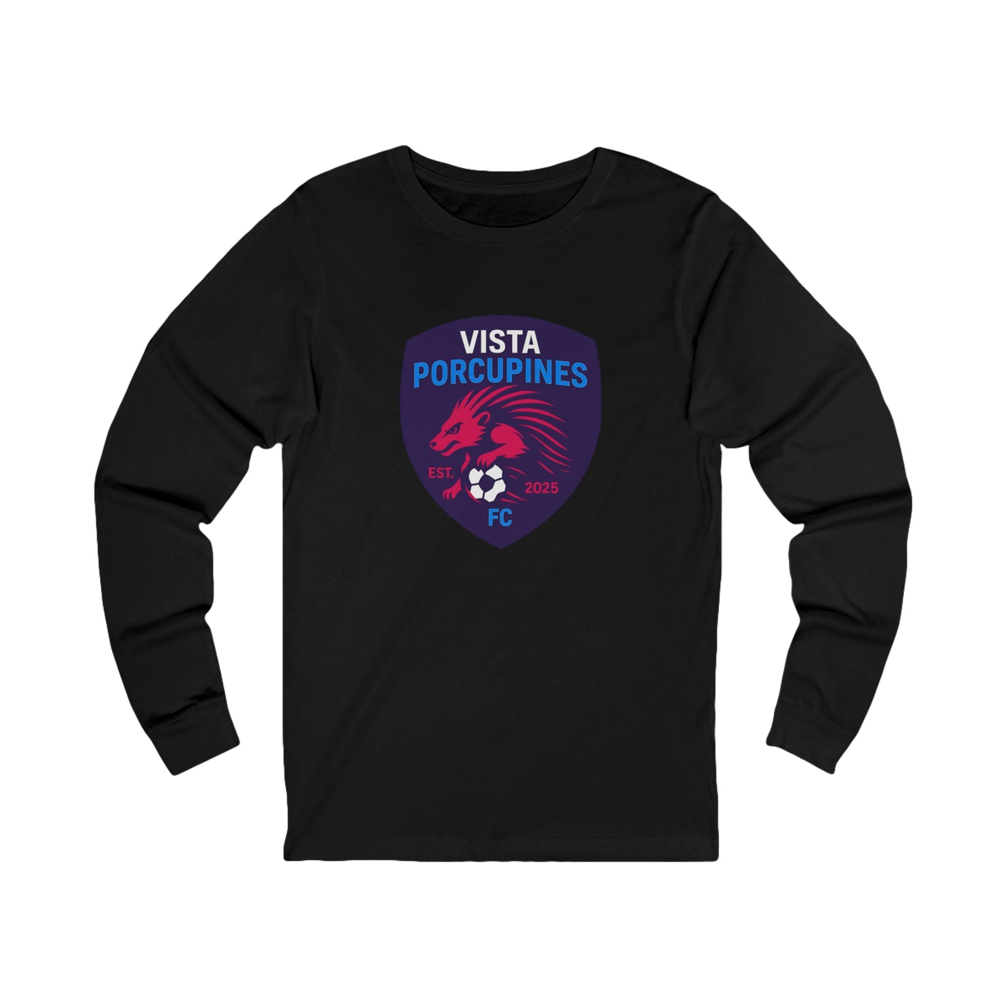 VISTA Porcupines ADULT FC Long Sleeve Tee
