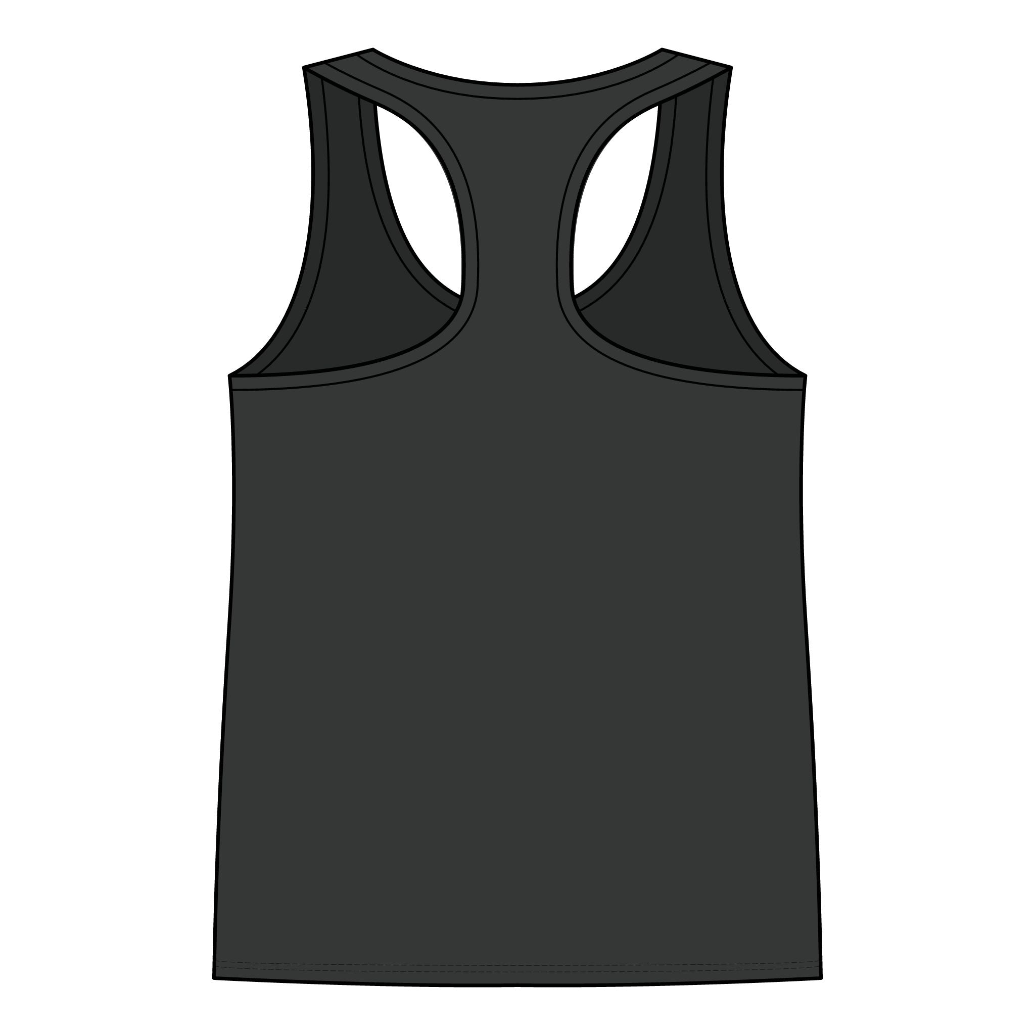 It's Fine Women's Jersey Racerback Tank